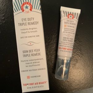 First aid beauty eye duty triple remedy